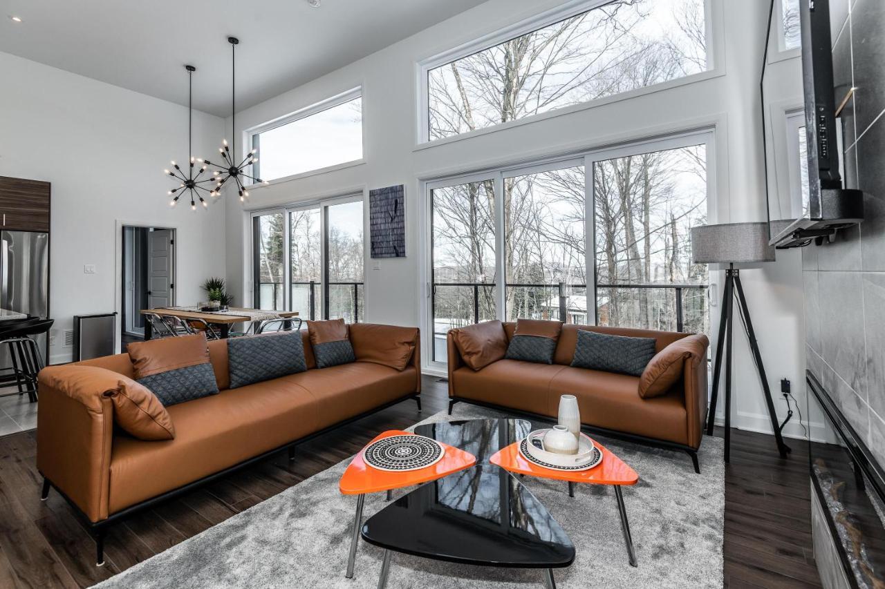 Luxurious Villa Tremblant 4 Bdrs W Hot Tub B5 La Conception Extérieur photo