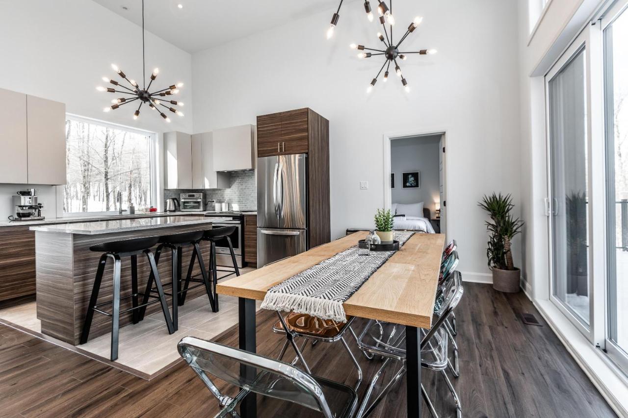 Luxurious Villa Tremblant 4 Bdrs W Hot Tub B5 La Conception Extérieur photo